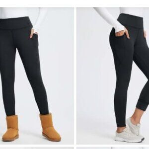 NWT BALEAF Laureate High-rise Thermal Leggings 3 Pockets Black XS